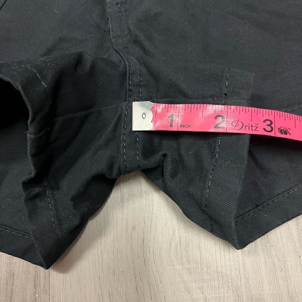 NWT vintage deadstock Y2k Jordache Black Button up Short Size 11/12 - Picture 6 of 14